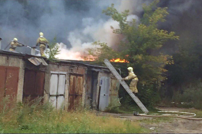 Поджог гаражей на Парусинке был предотвращен благодаря оперативным действиям специальных служб