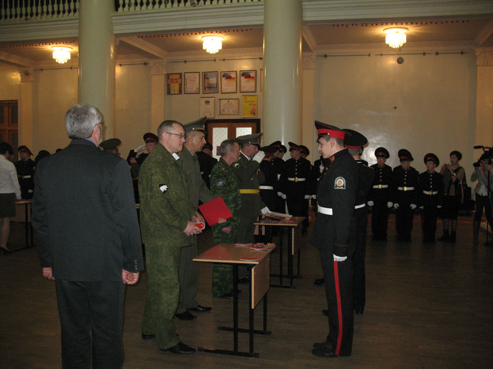 Посвящение в кадеты. 12 октября 2012 года